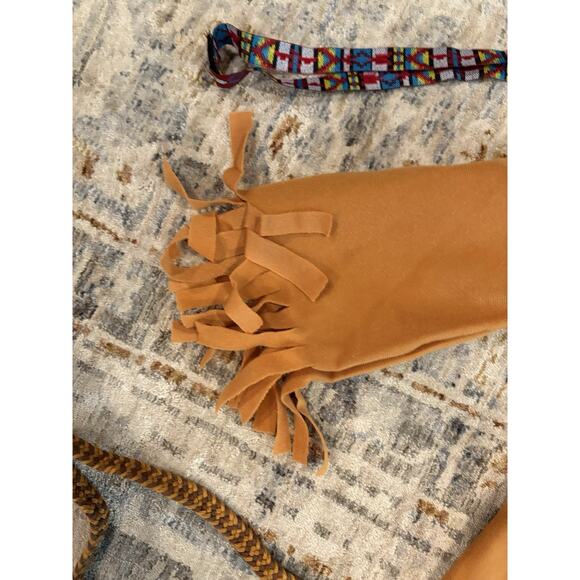 Costume American Native Indian Halloween Girls Size Youth Medium - Picture 8 of 14